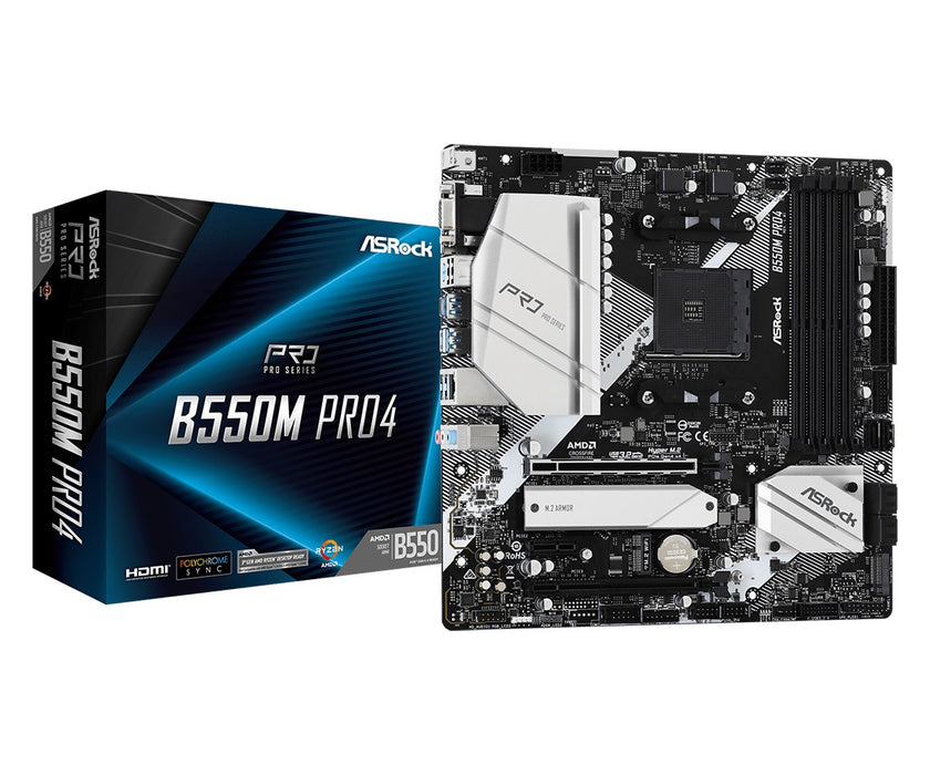 ASRock B550M Pro4, AM4 motherboard