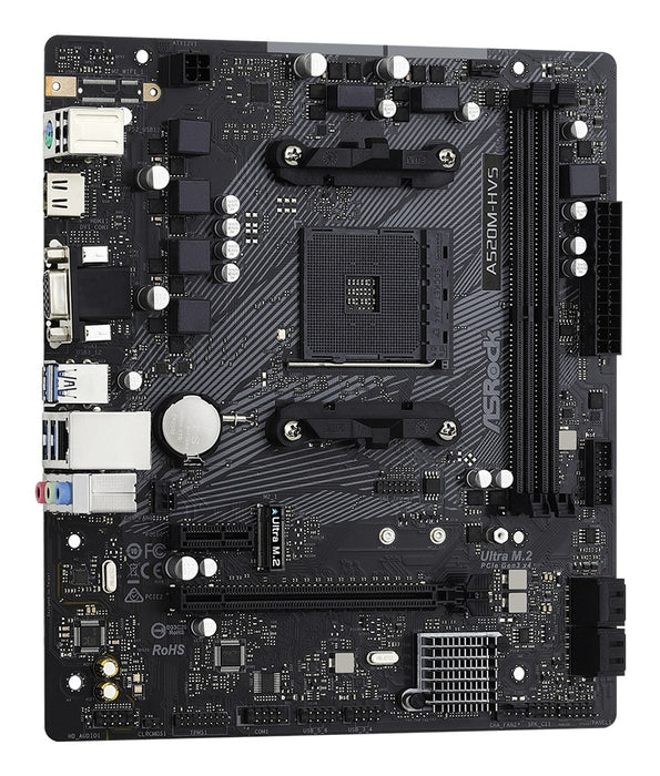 Motherboard ASRock A520M-HVS, Socket AM4, mATX