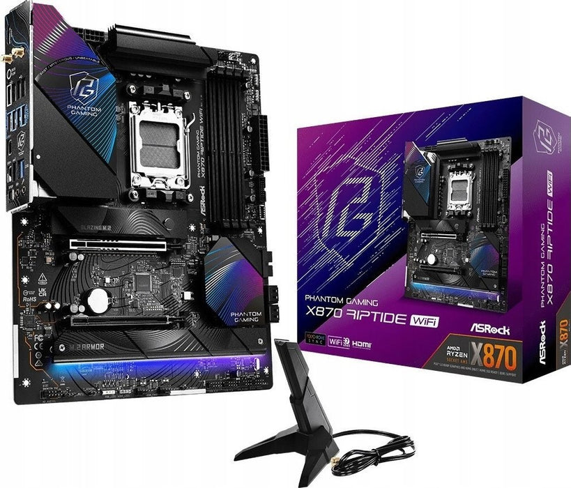 Motherboard ASROCK X870 RIPTIDE WIFI, Socket AM5