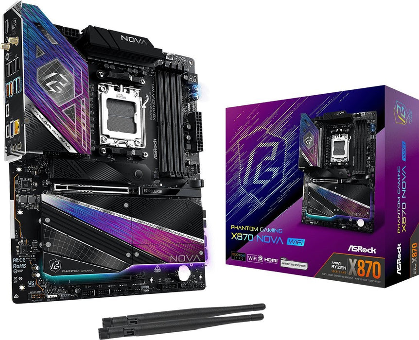 Motherboard ASROCK X870 PG NOVA WIFI, Socket AM5