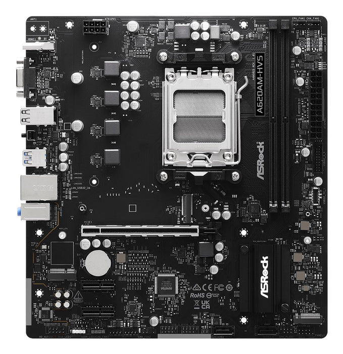 ASRock A620AM-HVS DDR5 Socket AM5 Motherboard