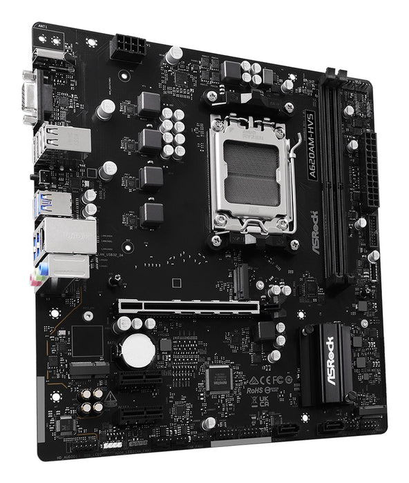 ASRock A620AM-HVS DDR5 Socket AM5 Motherboard