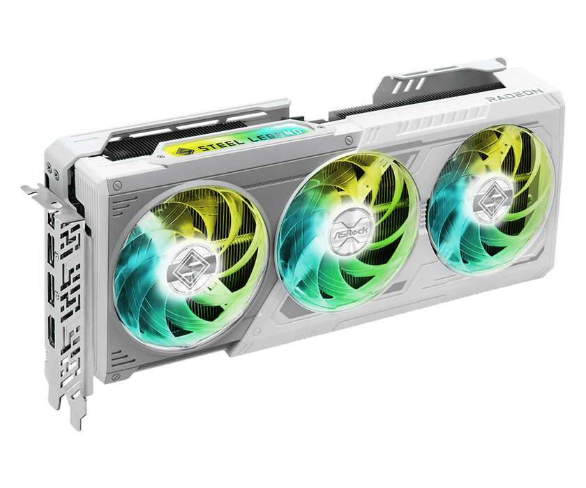 Video card ASRock RADEON RX 9070 XT STEEL LEGEND 16GB GDDR6