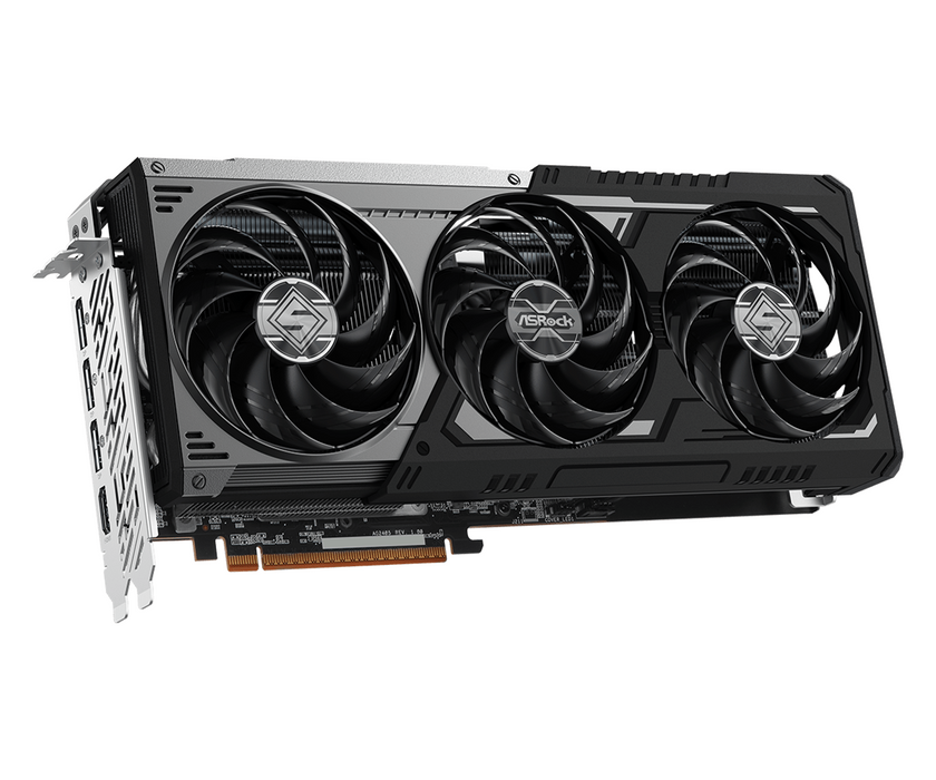 Video card ASRock RADEON RX 9070 XT STEEL LEGEND DARK 16GB GDDR6