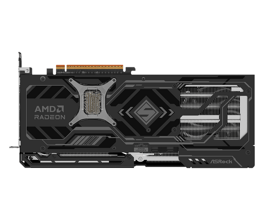 Video card ASRock RADEON RX 9070 XT STEEL LEGEND DARK 16GB GDDR6