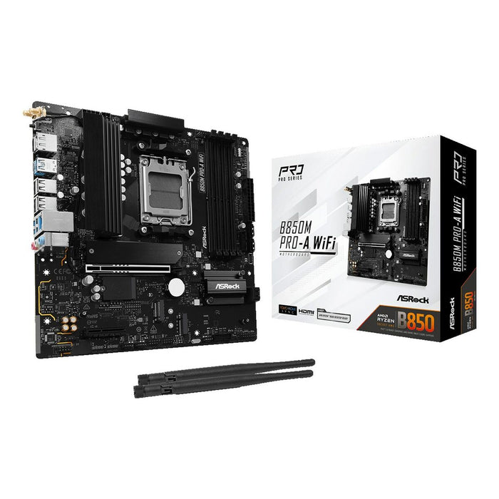ASROCK B850M Pro-A WiFi AM5 DDR5 mATX MB