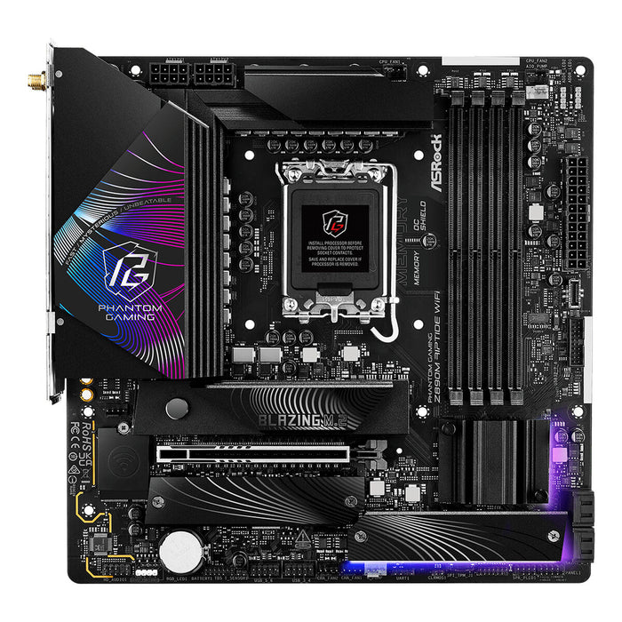 Motherboard ASRock Z890M Riptide WiFi Intel Z890 LGA 1851