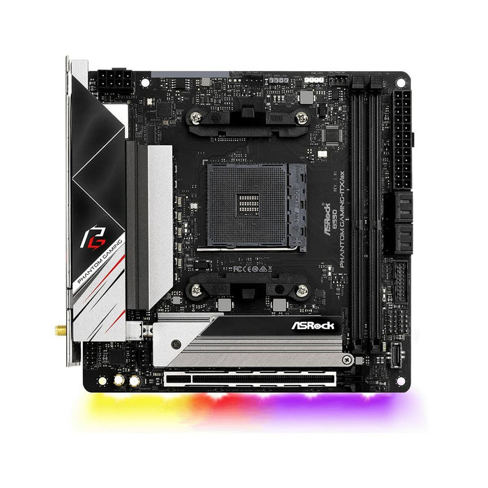 Motherboard ASRock B550 PHANTOM GAMING-ITX/AX AMD AM4 AMD B550 AMD