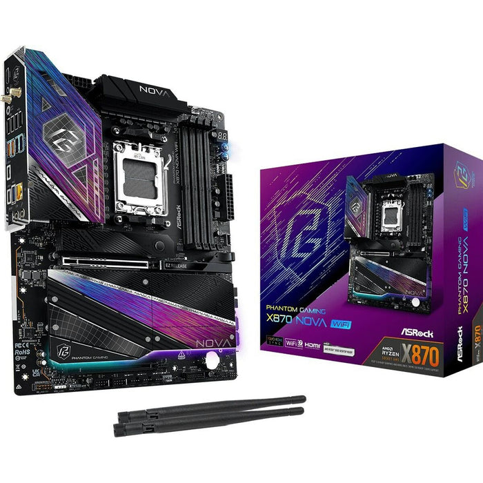 Motherboard ASRock X870 NOVA WIFI AMD AM5 AMD X870