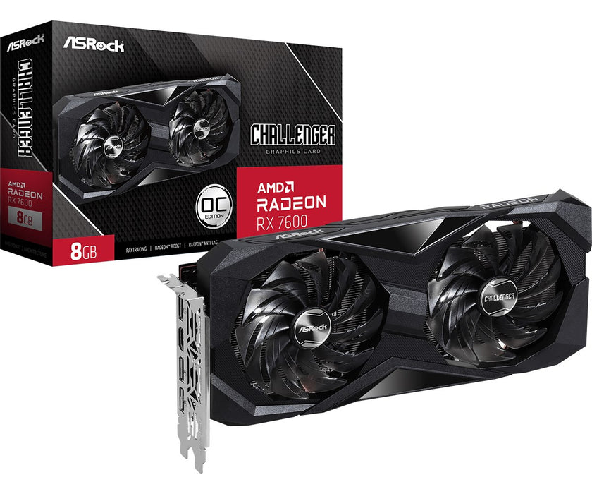 Video card ASROCK RX 7600 Challenger OC 8GB GDDR6