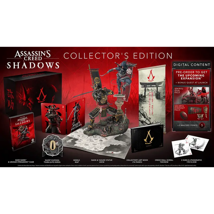 Assassin’s Creed Shadows Collector Game (PS5) - Игри<<<Конзоли и аксесоари<<<ТВ Аудио Gaming<<<ZoraSite