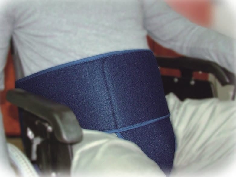 Stability belt for wheelchair SECUBACK III
