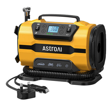 AstroAI ATJ-8366 150 PSI 12V DC/110V AC Portable Wheel Compressor - Mini compressors<<<Car accessories<<<InnproXML