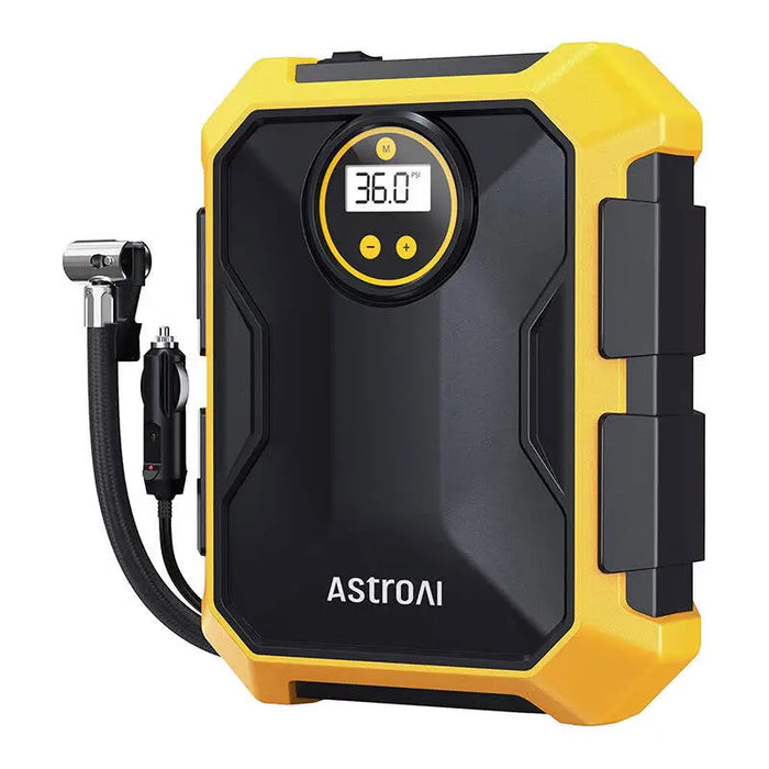 AstroAI CZK-3674 12V DC 100PSI Air Compressor (Yellow) - Mini compressors<<<Car accessories<<<InnproXML