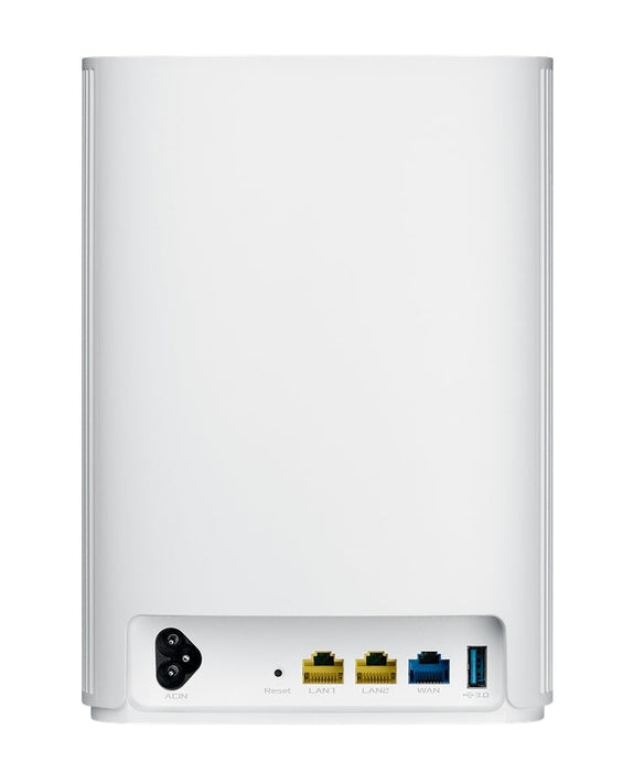 Asus Mesh WiFi ZenWiFi AX Hybrid XP4 1PK AX1800 + AV1300 Dual-Band coverage up to 260m2 Quad-Core 1.2GHz CPU