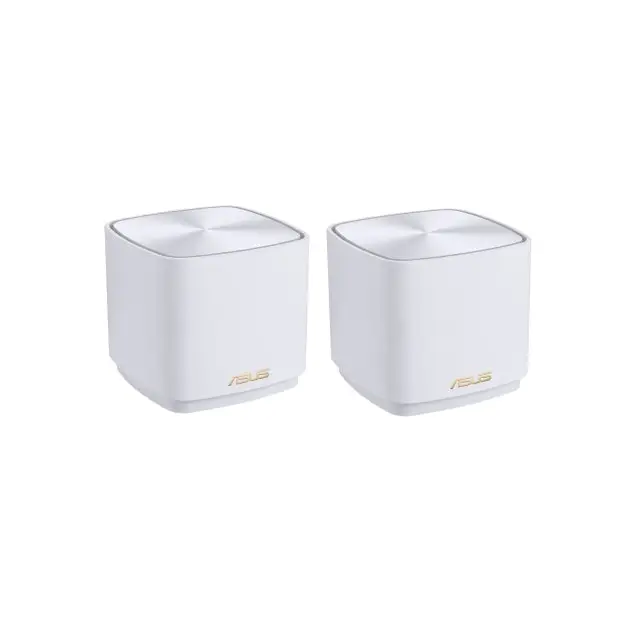 Asus Mesh WiFi ZenWiFi XD5 2PK AX3000 Dual-Band coverage up to 360m2 Quad-Core 1.7GHz CPU 128MB/512MB Flash/RAM Gigabit