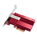Asus PCIe Adapter XG-C100F 10GBase-T PCIe SPF+ port for Optical Fiber Transmission and DAC cable Built-in QoS