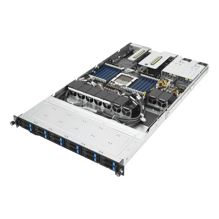 Asus Rack Platform (1U) RS501A-E12-RS12U AMD Epyc 9005/9004 (12x NVMe/SATA HS 2xM.2 2x1Gbe IPMI 1 + 1 1600W) - Server
