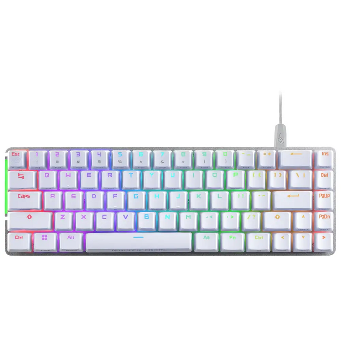 ASUS ROG Falchion Ace Gaming Mechanical Keyboard - White - Keyboards<<<ASUS компоненти за