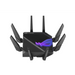 ASUS ROG Rapture GT-AXE16000 wireless router 10 Gigabit Ethernet Tri-band (2.4 GHz / 5 GHz / 6 GHz) Black