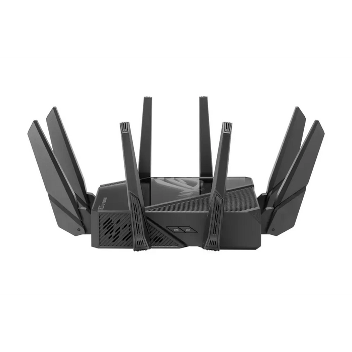 ASUS ROG Rapture GT-AXE16000 wireless router 10 Gigabit Ethernet Tri-band (2.4 GHz / 5 GHz / 6 GHz) Black
