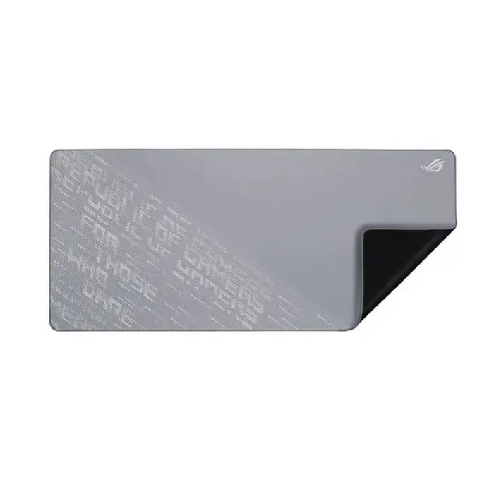 Asus ROG Scabbard II Arctic Gray XXL Gaming Mouse Pad Water- Oil- Dust- Resistance Durable Anti-Fray Edges Non-Slip