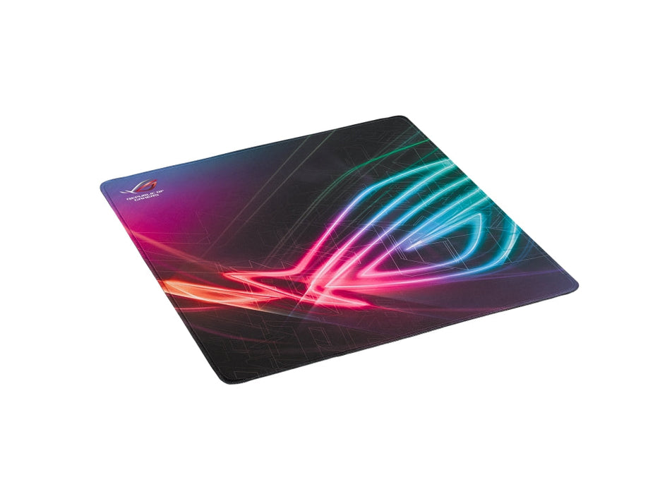 Asus ROG Strix Edge large vertical gaming mouse pad with gaming-optimized surface full-color anti-fray stitched edges