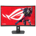 ASUS ROG Strix XG32WCMS 31.5inch Fast VA WLED Curved 1500R WQHD 16:9 280Hz 350cd/m2 1ms HDMI DP USB-C Black - LCD