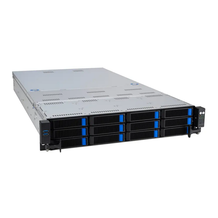 ASUS RS720A-E12-RS12 Socket SP5 Rack (2U) Grey - Server platforms RACKPLS-RAC<<<Server platformsPLS<<<ActionPL