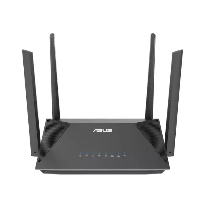 Asus Wireless Router RT-AX52 Pro AX3000 Dual-Band Dual-Core 1.3GHz CPU 128MB/256MB Flash/RAM Gigabit AiProtection