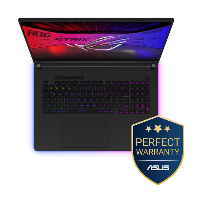 Laptop ASUS ROG Strix SCAR 16 G635LW-RW007W 16.0 ", INTEL CORE ULTRA 9 275HX, RAM 64 GB, SSD 2000 GB, NVIDIA GEFORCE RTX5080, 16 GB GDDR7, WINDOWS 11, OFF BLACK