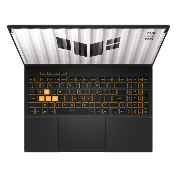 Gaming laptop ASUS TUF Gaming F16 FX608JMR-RV010W 16.0 ", INTEL CORE I7-14650HX, RAM 16 GB, SSD 1000 GB, NVIDIA GEFORCE RTX5060, 8 GB GDDR7, WINDOWS 11, JAEGER GRAY