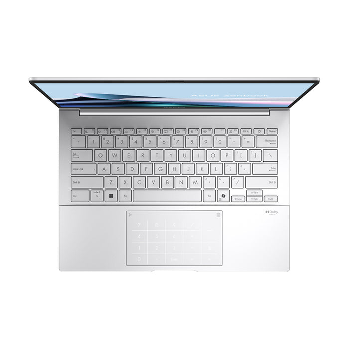 ASUS Zenbook 14 UX3405CA-ST1097W 14.0 ", INTEL CORE ULTRA 7 255H, RAM 16 GB, SSD 1000 GB, INTEL ARC GRAPHICS, WINDOWS 11, FOGGY SILVER