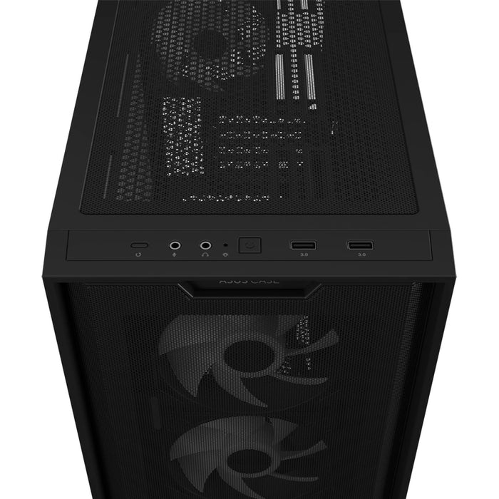 Gaming Desktop PC GPLAY OVERDRIVE Powered by Asus AMD RYZEN 5 7500F, DUAL RADEON RX9060 XT, RAM 16 GB, 5600 MHz