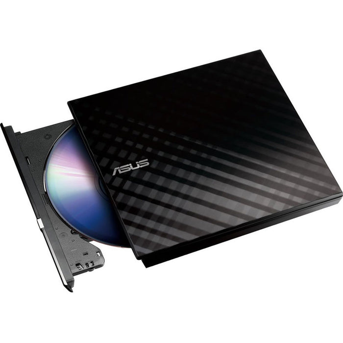 External USB DVD writer ASUS SDRW-08D2S-U LITE, USB 2.0, black
