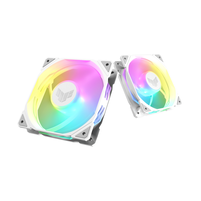 Fan set 3 in 1 ASUS TUF GAMING TR120 ARGB Reverse WHITE EDITION