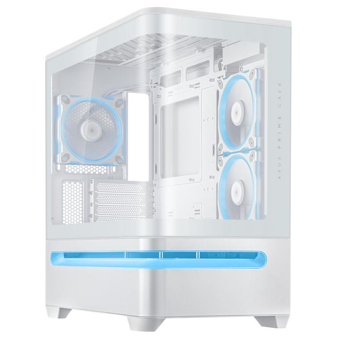 Box ASUS Prime AP202 ARGB mATX + 3 ARGB Fans - White