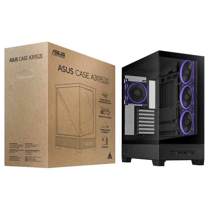 ATX Semi-tower Box Asus 90DC00R0-B19000 Black Multicolour