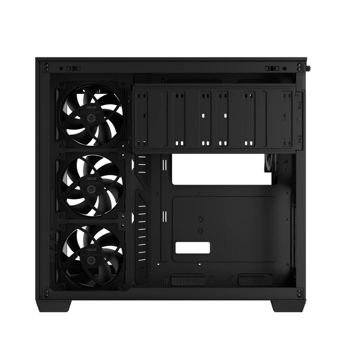Box ASUS A32 PLUS Tempered Glass + 4 ARGB Fans - Black
