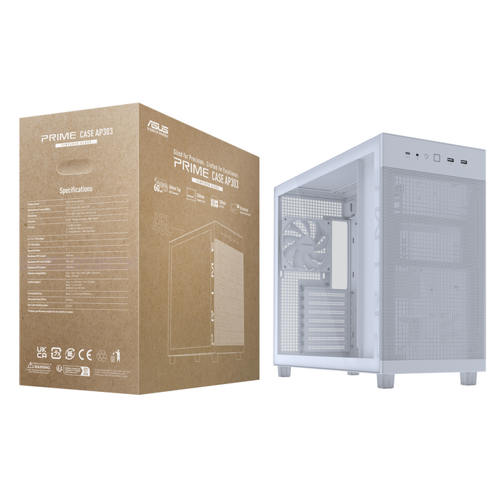 ASUS PRIME AP303 TG Case - White