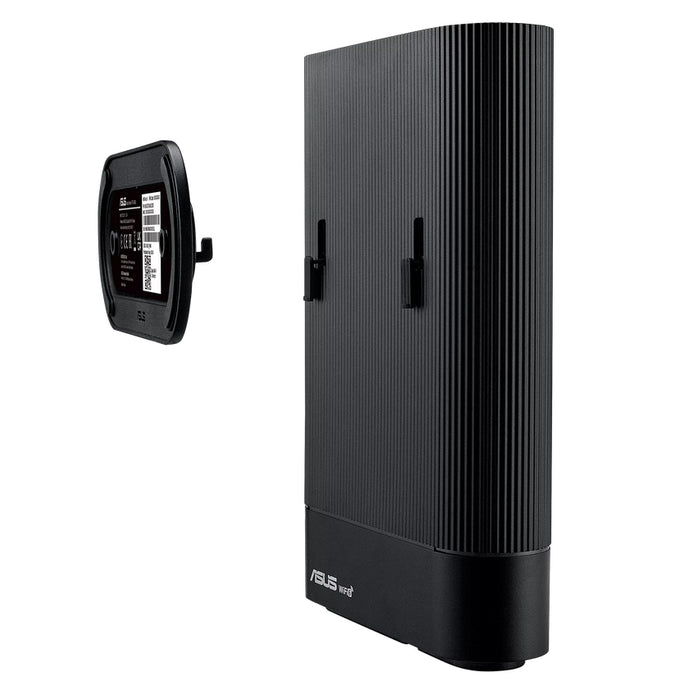 Asus Wireless Router, RT-AX59U, AX4200, Dual-Band, Quad-Core 2.0GHz CPU, 128MB/512MB Flash/RAM, Gigabit, AiProtection Pro, Adaptive QoS, Instant Guard, VPN Fusion, IPTV, OFDMA, Beamforming, Port forwarding, AiMesh, Black