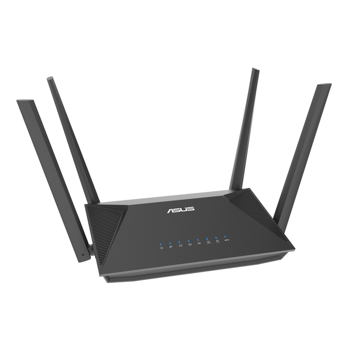 Wireless router ASUS RT-AX52 AX1800 Dual Band WiFi 6 (802.11ax), AiMesh Compatible, Buil-in VPN
