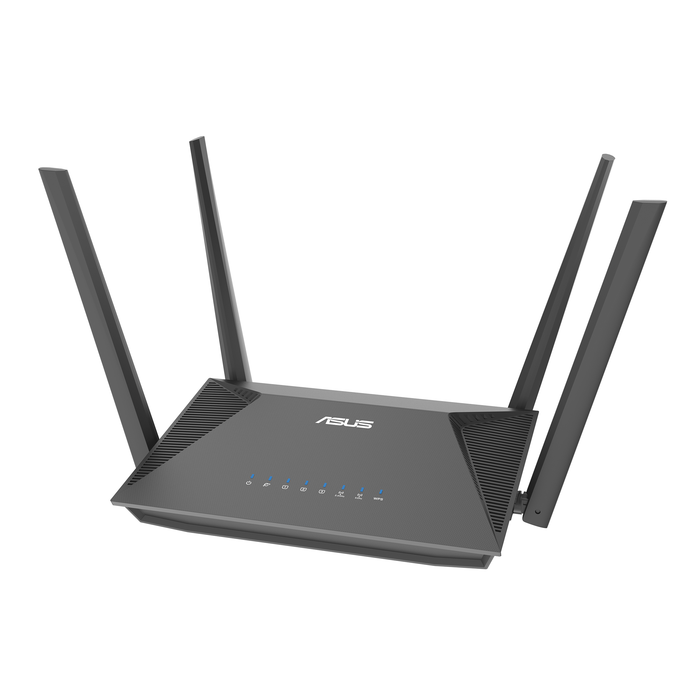 Wireless router ASUS RT-AX52 AX1800 Dual Band WiFi 6 (802.11ax), AiMesh Compatible, Buil-in VPN