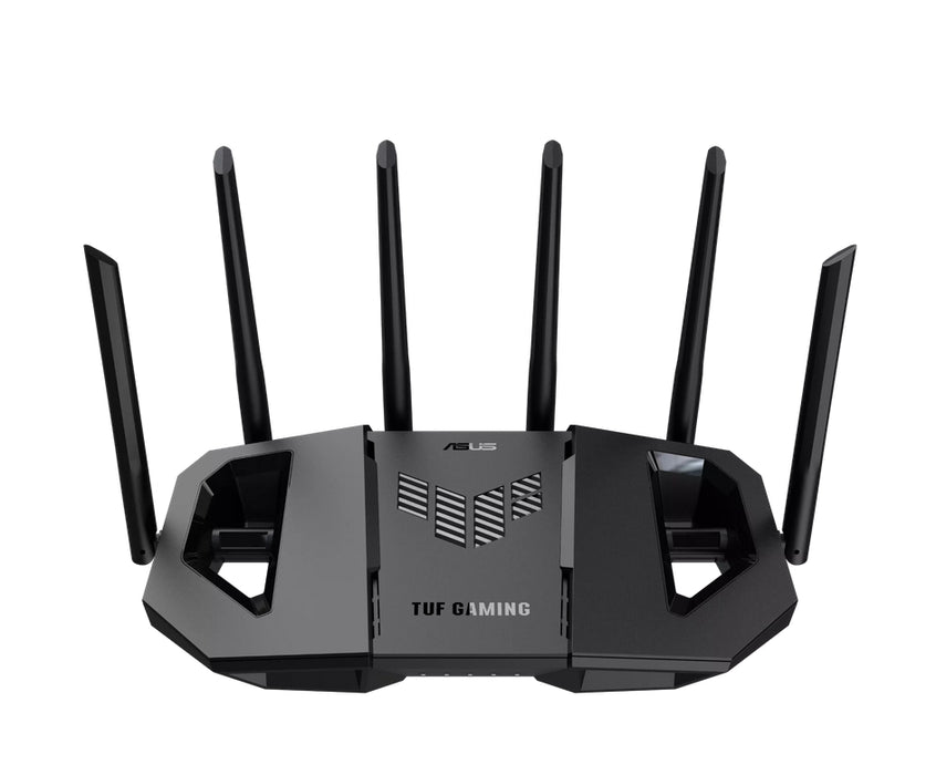 Asus Gaming Wireless Router,TUF Gaming BE9400 Tri Band WiFi 7 (802.11be) Extendable Gaming Router, Quad 2.5G ports, 3-step Port Forwarding, Smart Home Master, AiMesh support, and AiProtection for Network Security, Black