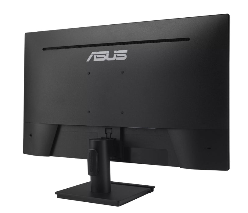 Asus VA27AQ Eye Care Monitor, 27 ", IPS, QHD, 99% sRGB, Frameless, HDMI, DisplayPort, VGA, 1ms MPRT, Stereo Speakers, Low Blue Light, Flicker Free, Wall Mountable, Black