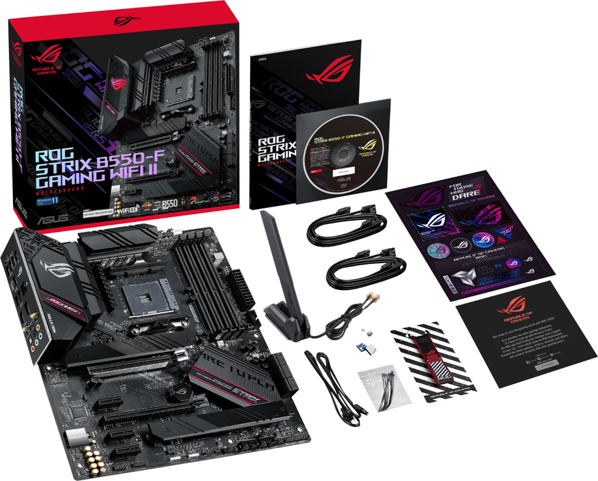 Motherboard Asus ROG STRIX B550-F GAMING WIFI II AMD B550 AMD AMD AM4