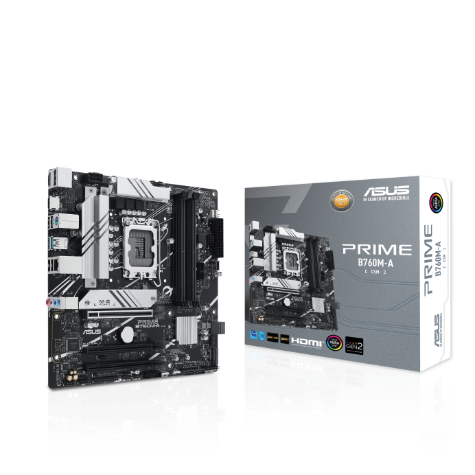 Motherboard Asus PRIME B760M-A-CSM DDR5 LGA1700 Intel B760