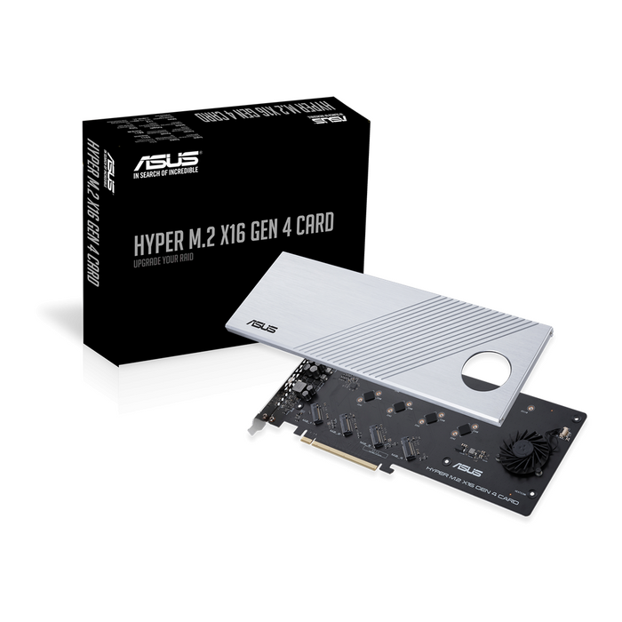 Card ASUS Hyper M.2 x16 Gen 4 Card (PCIe 4.0/3.0)