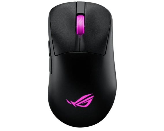 Asus ROG Keris II Origin Wireless Gaming Mouse, 65g Lightweight, Ergonomic, Push-Fit Switch Socket, 42K Optical Sensor, ROG Micro Switch II, ROG Omni Receiver, 5 Programmable Buttons, Black