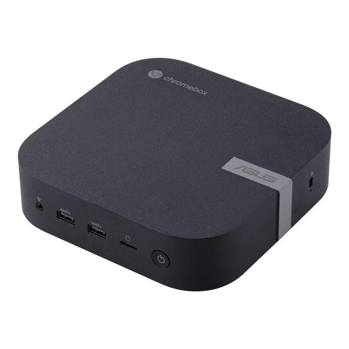 ASUS Mini PC CHROMEBOX5-SC002UN, Intel Celeron 7305, 4GB DDR4 RAM, 128GB NVMe SSD, Wi-Fi 6E, Bluetooth 5.2, ChromeOS